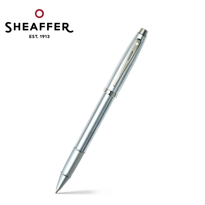免費客製化刻字【Sheaffer】100亮絲銀鋼珠筆 SFE1930651✿50B003